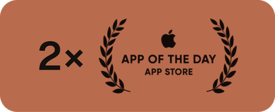 App of the Day on the App Store, twice